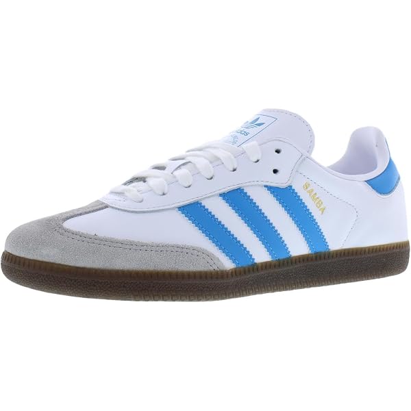 Amazon.com | adidas Mens Samba Adv Skate Skate Sneakers Shoes - Blue - Size  10.5 M | Skateboarding