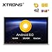 XTRONS 10.1 Inch Android 8.0 Octa Core 4G RAM 32G ROM HD Digital Multi-Touch Screen Car Stereo GPS Radio DVD Player Adjustable Viewing Angles OBD2 TPMS WiFi (TE103AP)