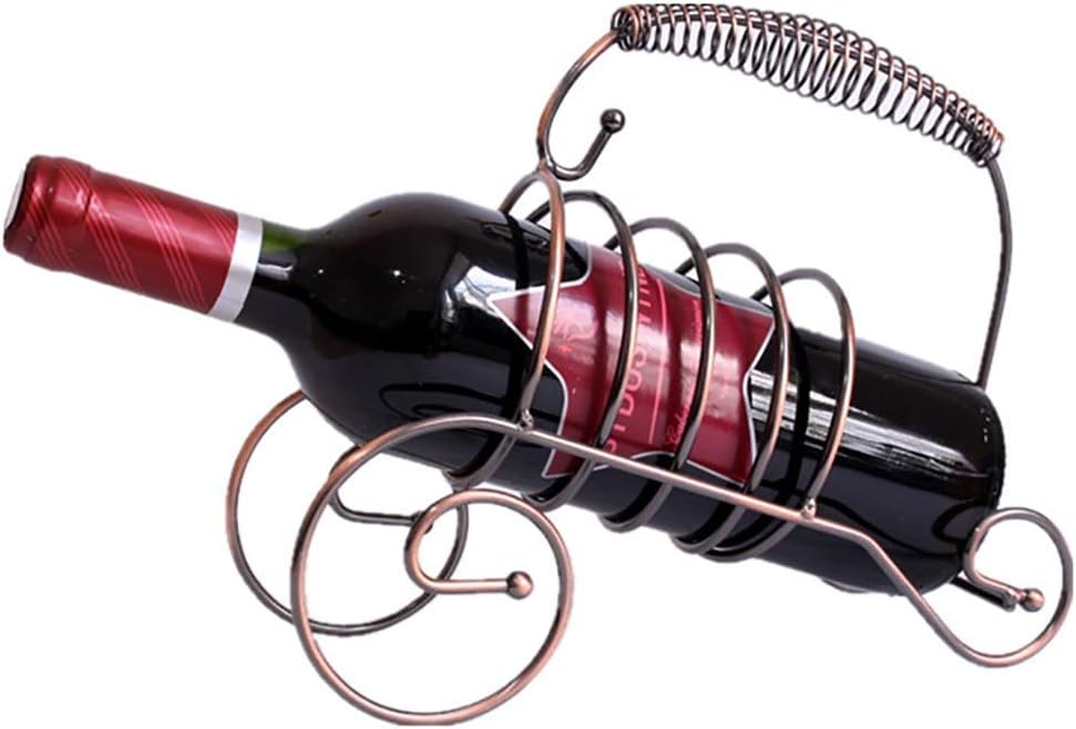 GBWXAN Hierro forjado estante del vino, seleccionada de alta calidad