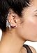 Silver Phantom Jewelry Women's Silvertone Dragon Ear Cuff Wrap Earring Gothic Jewelry (Right Ear)