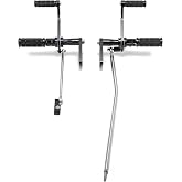 TOFR 8.7" Forward Controls for Harley Dyna Low Rider Super Glide 2000-2017 | Compatible with Street Bob 2006-2017 Anodized in Black