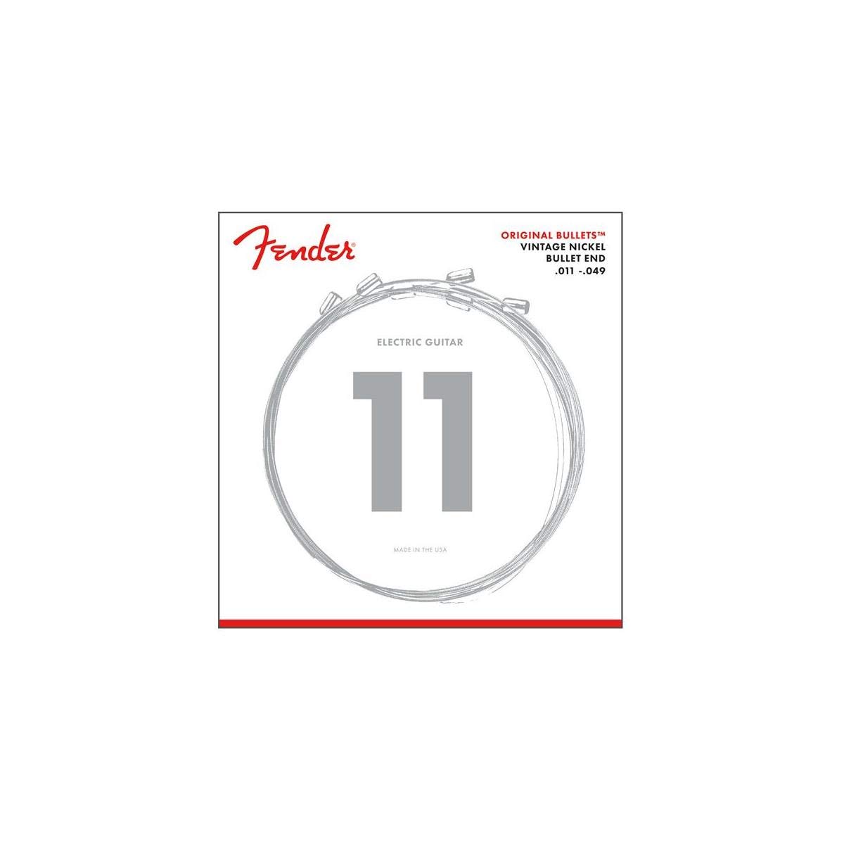 Fender Original Bullet™ 3150M, Pure Nickel, Gauges .011-.049