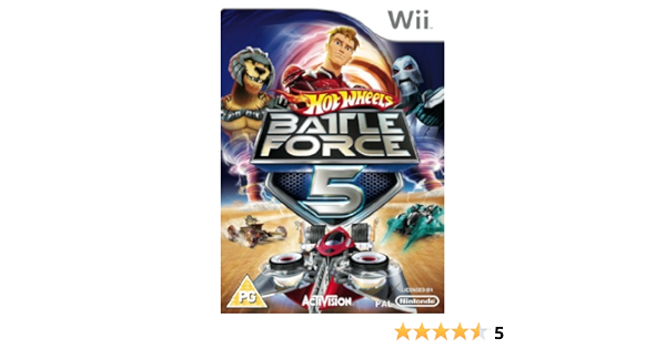 hot wheels battle force 5 wii