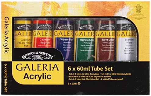 Galeria Acrylic Paint 60ml 6/Pkg-Assorted Colors