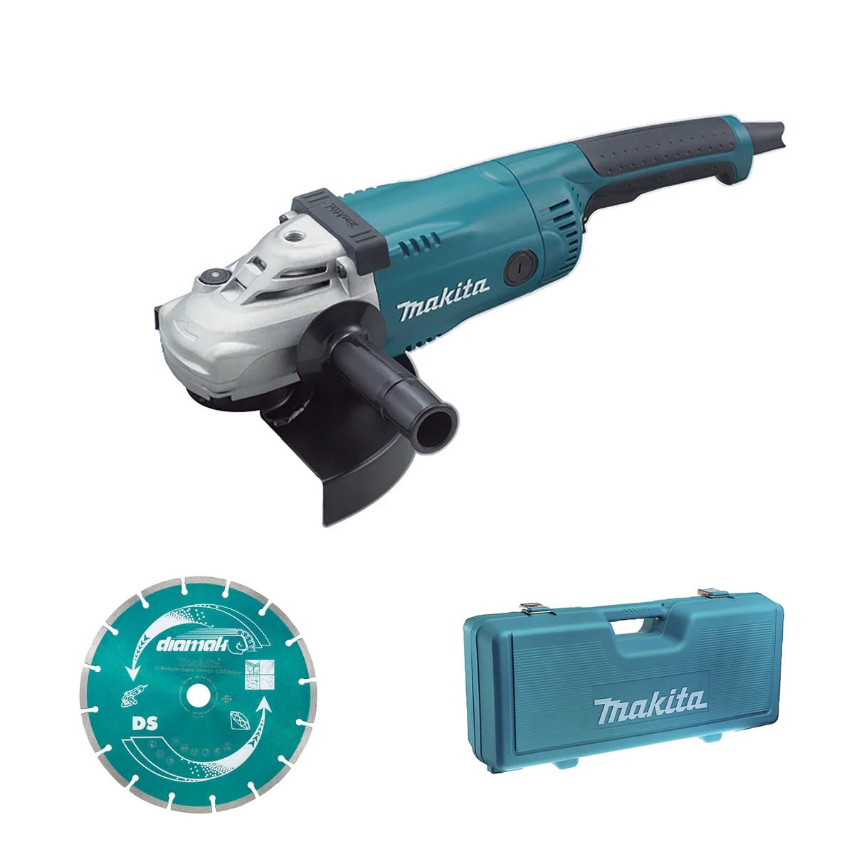 Makita GA9020KD/2 240V 230mm Angle Grinder Supplied in a Carry Case