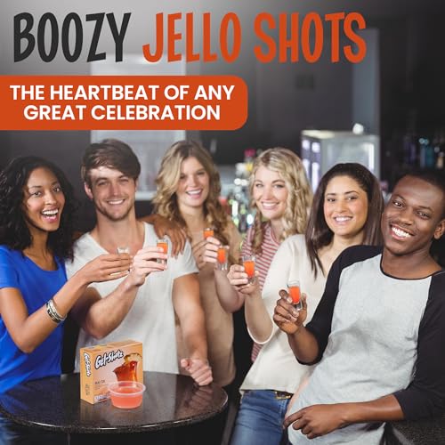 GEL-SHOTZ MAI TAI JELLO MIX – TROPICAL GELATIN POWDER FOR REFRESHING JELLO SHOTS – LOW-CALORIE, JUST ADD WATER – PARTY-READY (3 BOXES)