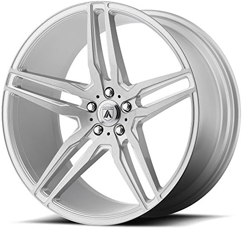 Asanti Black ABL-12 22x10.5 Silver Wheel / Rim 5x112 with a 35mm Offset and a 72.60 Hub Bore. Partnumber ABL12-22055635SL