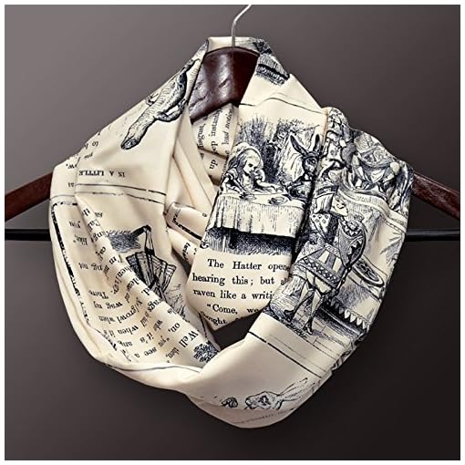 Alice in Wonderland Infinity Scarf - Image 4