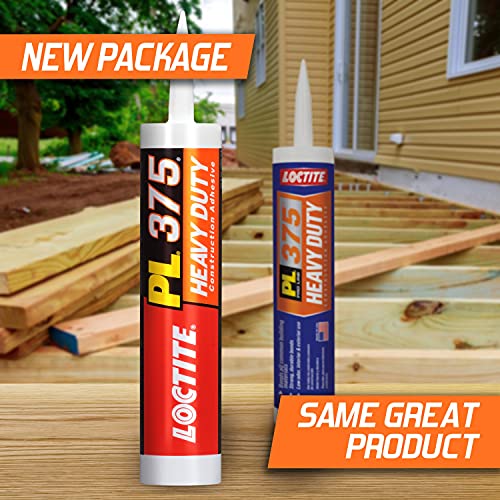 Loctite PL 375 Heavy Duty VOC Latex Construction Adhesive 10Ounce