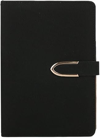 Amazon Cratone ビジネスノート ノート ハードカバー ボタン付き しおり付けノート ビジネス手帳 スケジュー ブラック２ ノート 文房具 オフィス用品