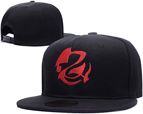 HAISHEN High School DXd Gremory Guildj Logo Adjustable Snapback Embroidery Hats Caps - Black