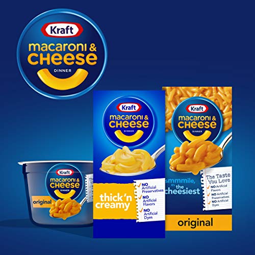 Kraft Thick 'n Creamy Macaroni & Cheese Dinner (24 ct Pack, 7.25 oz