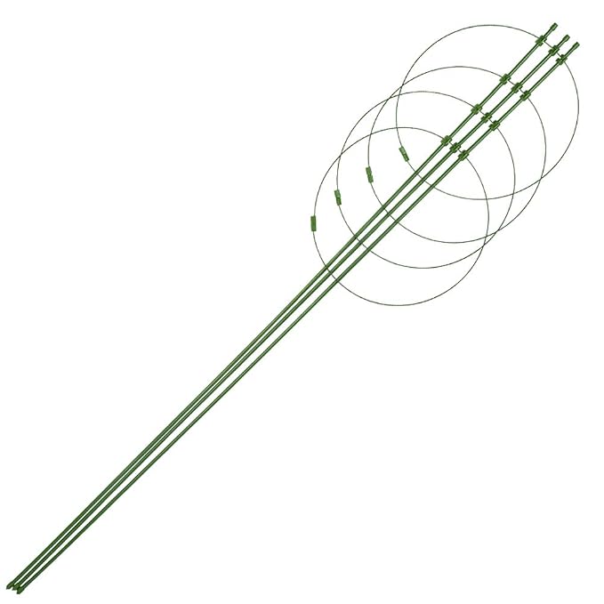 STSERI Jaulas de Soporte de Plantas Jaulas de Plantas con 3 ...