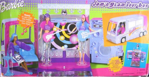 Barbie Jam  n Glam CONCERT TOUR BUS Playset (2001)