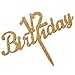 1/2 Birthday Baby Gold Acrylic Cake Topper Perfect for Sweet Baby Shower 6 Months Gift Half Year Birthday Party Decorations