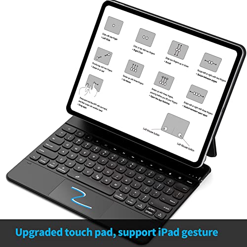 WIWU Keyboard Case for iPad Pro 12.9‑inch, iPad Keyboard Case