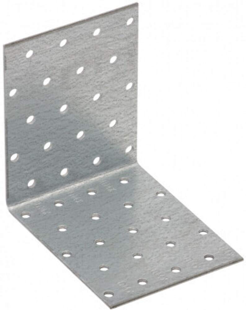 SS8® 10 x (80x80x60mm) Heavy Duty L Bracket, Corner Brace, Corner Bracket, Angle Bracket for Pergola, Home Improvement