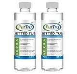 Jetted Tub and Plumbing System Cleaner (2 Pack) - All Natural and Safe Cleaner For Whirlpool, Jacuzzi, Kohler And All Jetted Tubs, Hot Tubs, Bath Tubs and Spa Tubs
