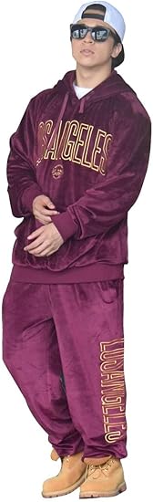 ディーオーピー Dop ベロア セットアップ メンズ 大きいサイズ 冬 ルームウェア 上下セット おしゃれ B系 ファッション ジャージ上下セット 通販 Amazon