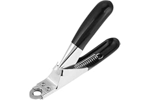 Chazcool Dog Nail Clipper, Professional Stainless Pets Nail Clippers and Trimmer, Coupe Griffe Suitable for Small to Large Do