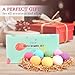 BESTOPE Bath Bombs Gift Set, 8 Vegan Natural Essential Oil & Lush Fizzy and Spa Bubble Bath Moisturizes Dry Skin, Luxury Gift for Kids, Teen Girls, Women