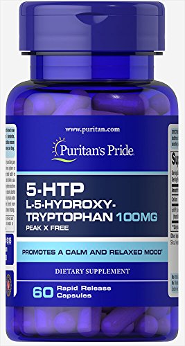 Puritan's Pride 5-HTP 100 mg (Griffonia Simplicifolia)-60 Capsules Puritan's Pride 5-HTP 100 mg (Griffonia Simplicifolia)-60 Capsules
