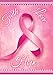 Faith, Love, Hope Garden Flag Breast Cancer Awareness 12.5