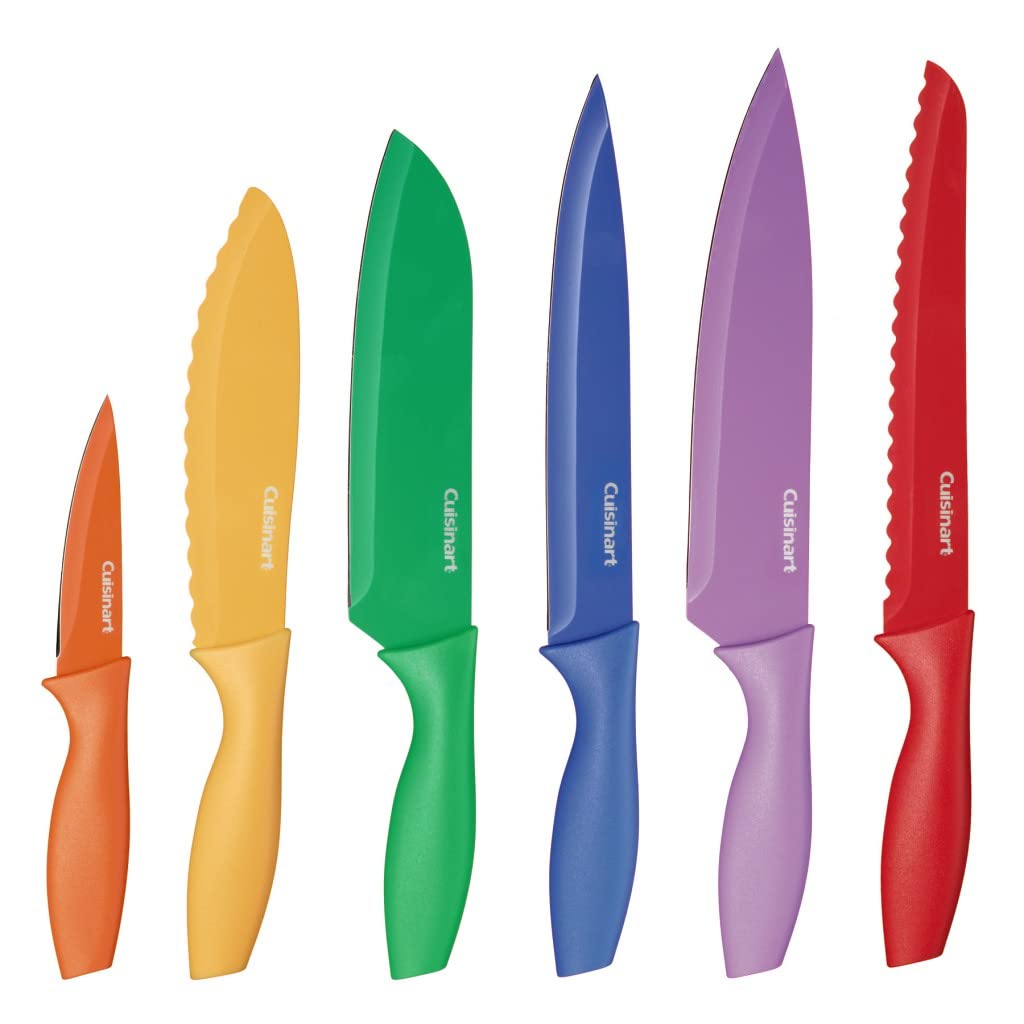 Cuisinart 12-Piece Kitchen Knife Set, Multicolor