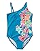 Gymboree Girls' Aqua Onepiece with Tropical Print