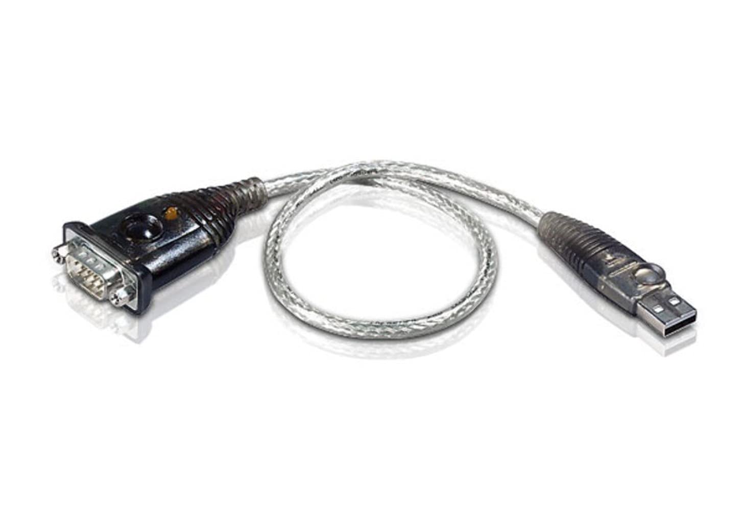 ATEN UC232A cable interface/gender adapter USB RS-232 Silver