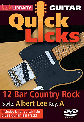 Quick Licks - Albert Lee DVD 12 Bar Country Rock For Guitar at Amazon