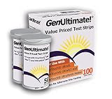 GenUltimate100 Test Strips for Use with OneTouch Ultra Meters