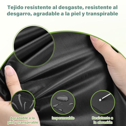 lemonsea Sillas Plegables Camping, Sillas de Playa Impermeable Ligera, Silla Camping Ergonómicas con Estructura de Acero Resistente e Incluye Funda de Transporte para Camping, Playa y Exteriores