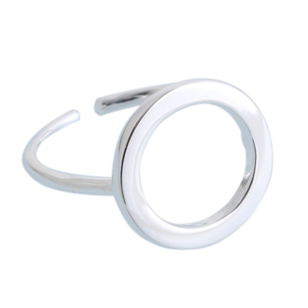 Helen de Lete Original Innovative Circle Sterling Silver Open Ring