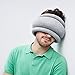 Ostrichpillow Light Commuting, Travel Pillow & Power Nap Pillow - Premium Comfort & Lightweight, Adjustable to Your Head, Small & Versatile, Reversible Design, Easy Cleaning