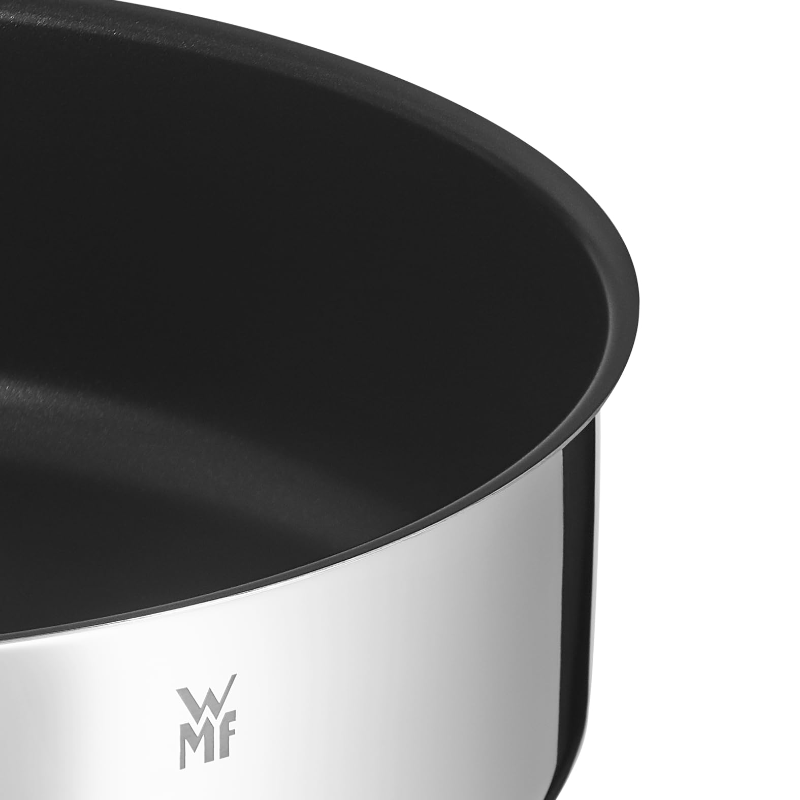 WMF Schmorpfanne 28 cm hoher Rand, Schmortopf mit Deckel 5l, Bräter Induktion, backofenfest, Antihaftbeschichtung, für alle Herdarten geeignet, tropffrei, Cromargan Edelstahl beschichtet 5