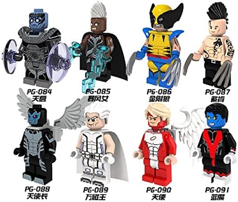 X-Men Apocalypse Minifigures Storm Wolverine Daken Archangle Magneto Angel Nightcrawler Bricks Kid Toys Gift