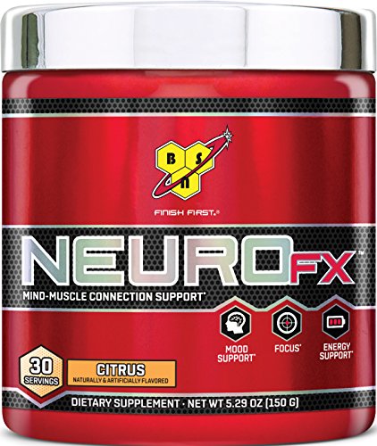 BSN Neuro FX Focus, Mood and Brain Support, Citrus, 30 Servings