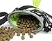 Dog Treat Pouch for Training with Poop Bag Dispenser, Adjustable Waist Belt, Metal Clip, Holds Treats, Kibble, and Accessories, Includes Pet Waste Bags
