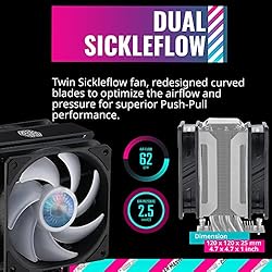Cooler Master MasterAir MA612 Stealth ARGB CPU Air