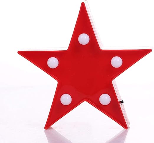 star shaped table lamp