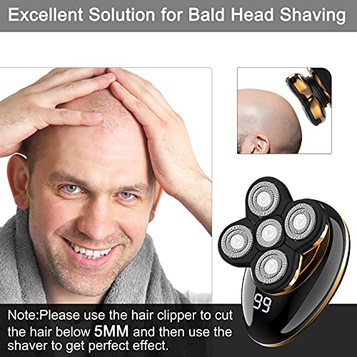 Kibiy Electric Shavers for Men Bald Head Shaver Mens Electric Razors