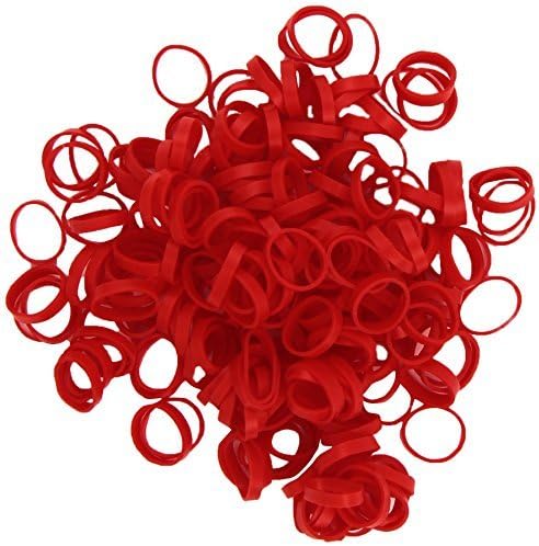 Rainbow Looms 494 B0228 Red Alpha Bands by Rainbow Looms