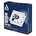 ARCTIC F9 TC - 92 mm Case Fan with Temperature Control, Quiet Motor, Computer, Fan Speed: 400-1800 RPM - Black, White