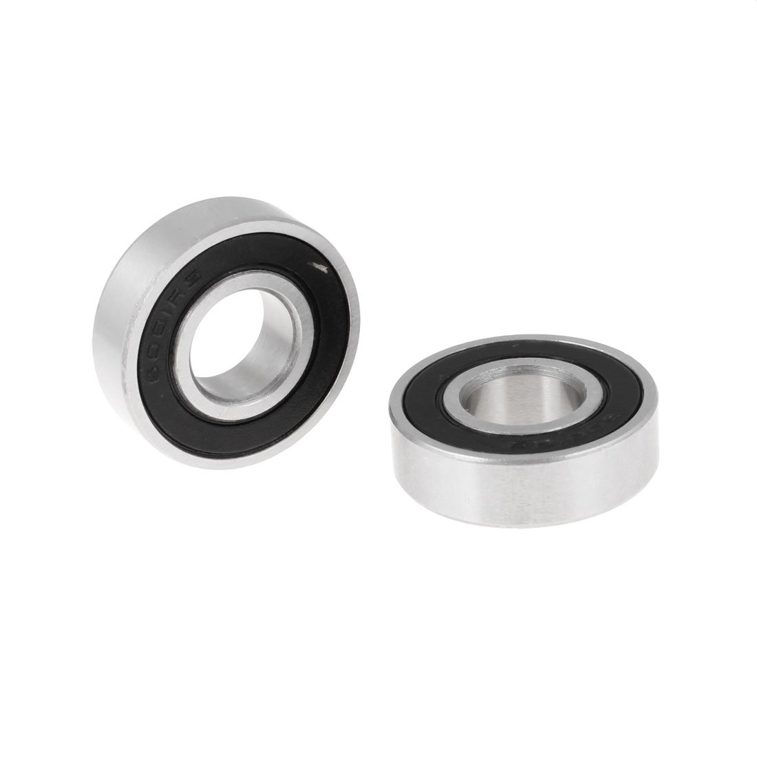 uxcell 12mmx28mmx8mm Type Deep Groove 6001RS Ball Bearing 2Pcs Amazon