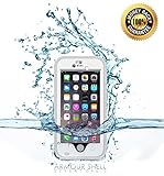 Armour Shell Waterproof Scratch Resistant Protective Case for iPhone 6 Plus - White