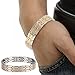 Rainso New Mens 316l Stainless Steel Magnetic Therapy Bracelet in Gift Bag with Free Link Removal Tool