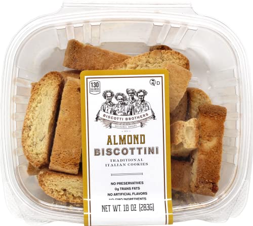 BISCOTTI BROTHERS BAKERY ALMOND BISCOTTINI, 10 OUNCE