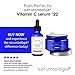 Serumtologie C Serum 22% Pure Vitamin C Skin Serum with Hyaluronic Acid & Ferulic Acid - 1.15 Fl Oz - for Face - Anti-Aging, Brightening, Dark Spots, Fine Lines, Wrinkles - Unisex