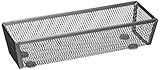 Honey-Can-Do KCH-02159 Steel Mesh Drawer Organizer, Silver